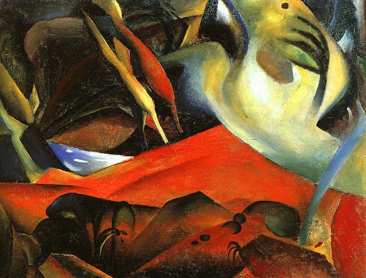 August Macke The Storm Spain oil painting art